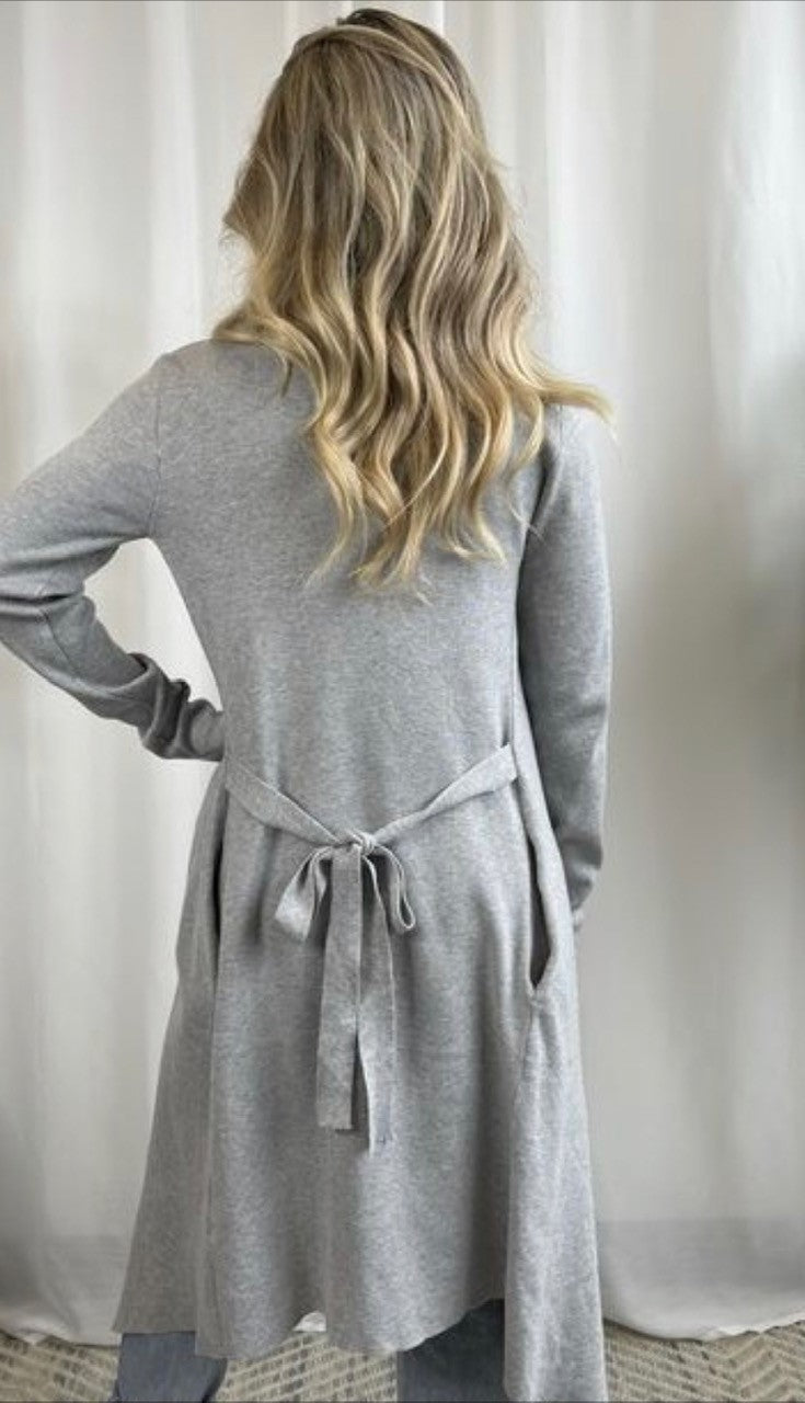 Tie on sale back cardigan