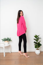 Load image into Gallery viewer, Pink Waffle Knit Jumper
